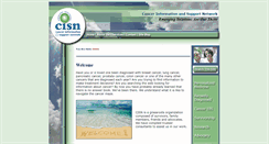 Desktop Screenshot of cisncancer.org